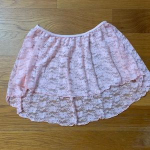 Balera ballet stretch lace dance skirt
